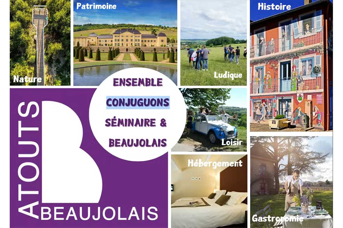 Carnet d'adresses tourisme Beaujolais