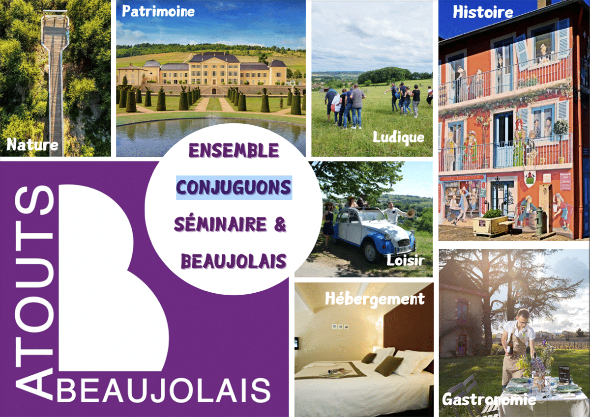 Carte postale Atouts Beaujolais 2024